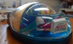Drug Rep Ambien Aqua Computer Mouse & Ambien Stress Ball Vintage & Rare