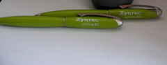Zyrtec Pharmaceutical Promo Pens – Metal – Drug Rep Advertising – Lot of 2