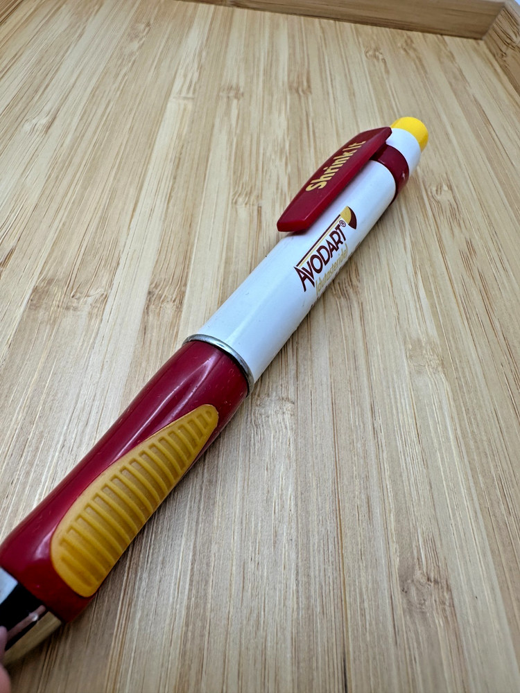 Avodart Dutasteride Pharma Promo Pen Prostate Shrink It Red Tested Working