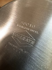 Vollrath stainless steel canister model 88010 Heavy duty Storage Container 5×4