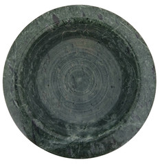 Green Natural Stone Marble Footed Mortar & Pestle 4″x3.77″