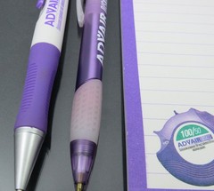 Advair Diskus Lot 2 PENS + Sticky Pad Drug Rep Pharmaceutical Promo Advertising