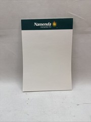 Sticky Note Pad Namenda Clock Med Pharmaceutical Physician Advertising Tablet