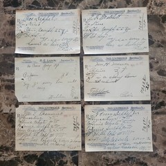 99 serially numbered antique prescriptions (1907) – OPIUM, PAPINE & CODEINE