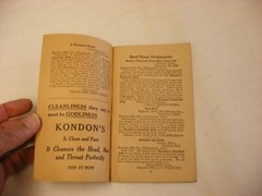 Vtg Medical & Pharmacy Quack Cure – Kondon Mfg. Co. Minneapolis MN 1914