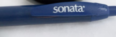 SONATA Pharmaceutical Promo Pen – Plastic with Rubberized Grip