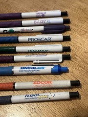 Pharmaceutical Advertising Drug Rep Papermate Pen Lot Of 9 – Works
