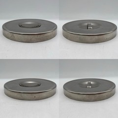 Vollrath Stainless Steel Canister With Medical Lid – Set of 2 – 8802 & 8803