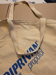Vintage Diprivan Propofol Tote Bag Pharmaceutical Advertising, DIP #1