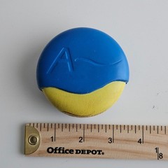 Ambien CR Stress Ball Promo Pharmaceutical Collectible Blue Yellow White Good