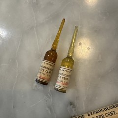 Antique Eli Lilly & Co USA Emetine Hydrochloride for Dental Use-Rare-Not For Use
