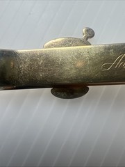 Pharmacy Apothecary Mortar & Pestel Tie Clip Tie Bar Vintage Gold Tone Anson