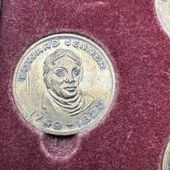 RARE Eli Lilly & Co Coins PIONEERS IN THE FIGHT AGAINST INFECTIOUS DISEASE FRAME