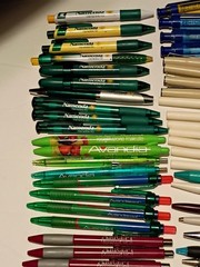 Pharmacy Drug Rep Advertising Mixed Pen Lot of 108 Instant Desk Drawer Full