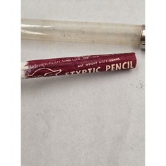Syptic Pencil Pharmaceutical With Case For Knicks Shaving Collect Rare Vintage