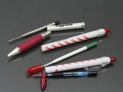 Drug Rep Lot 3 Different Aggrenox PENS Pharmaceutical Advertising Metal Plastic