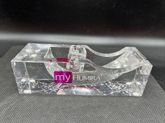 Humira Acrylic Clear Tape Dispenser Drug Rep Swag Advertising Pharmaceutical