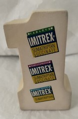VTG 90’s IMITREX „FIRST TO MARKET“ # ONE RUBBER STRESS RELIEF HAND GRIPER PHARMA