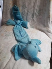 Elephant Singulair 24″ Blue Plush Drug Rep Pharmaceutical Advertising Promo RARE