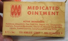 Vintage B.Y.’s Medicated Ointment Box w/2 Tubes