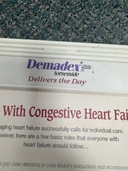 Vintage Pharmaceutical Promotional Advertising Clipboard 1998 Roche Demadex
