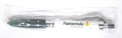 Drug Rep NAMENDA Collectible Heavy Metal Gel Pen RARE