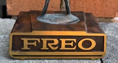 Vintage FREO Abstract Plastic Metal Pharmacy Display Mid Century Saunders Shultz
