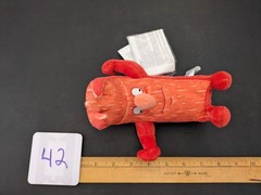 Actos Pharmaceutical Drug Rep Plush Beanbag Toy W/Tags Red