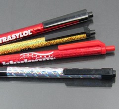 Drug Rep Lot 4 PENS Pharmaceutical Promo Advertising Sparkling & Iridescent Rare
