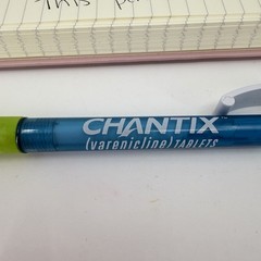 CHANTIX PEN Pharmaceutical Promotional Drug Rep Advertising Pfizer Plastic Works