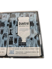 Rare Osmitrol Ready To Administer I.V. Playing Cards Travenol Lab Collectible
