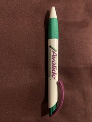Avalide Drug Rep Pharmaceutical Advertising Promo Click Pen