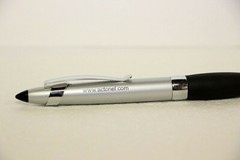 Pharmaceutical Rep Pen Actonel Heavy Metal Black on Silver New in Sleeve