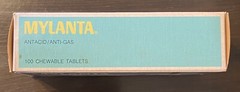 Vintage 1970’s Mylanta Antacid Chewable Tablets – Box Only