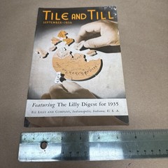 Tile And Till Magazine Eli Lilly And Company September 1936 Indianapolis Indiana