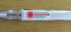 Vintage Rare Drug Rep Promo Lipitor /Caudet Pen with flash light (read)