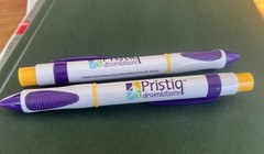 2 Collectible Pristiq Pharmaceutical Drug Rep Pens! Write! 1999,s