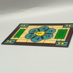 Schering Pharmacy Fraternities Vintage Stained Glass Panel Advertising 9x6x1/4”