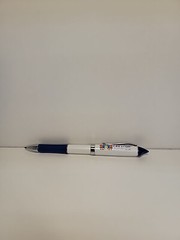 2 Metaɔ Pharma Pens White, Orange, and Blue New . Blue Twist Top.