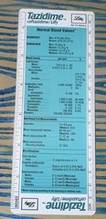 Tazidime Ruler Lilly Drug Rep Swag Pharmaceuticals Vtg 1987 Pharma Ad