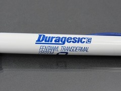 Duragesic Fentanyl CII PEN Drug Rep Pharmaceutical Promo Medical Advertising BIC