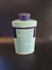 Vintage Dr. Lyons Tooth Powder Medical Pharmacy 2 OZ Tin
