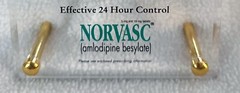NORVASC Promotional Desk Clock Pharmaceutical Drug Rep Collectible Pfizer Pharma
