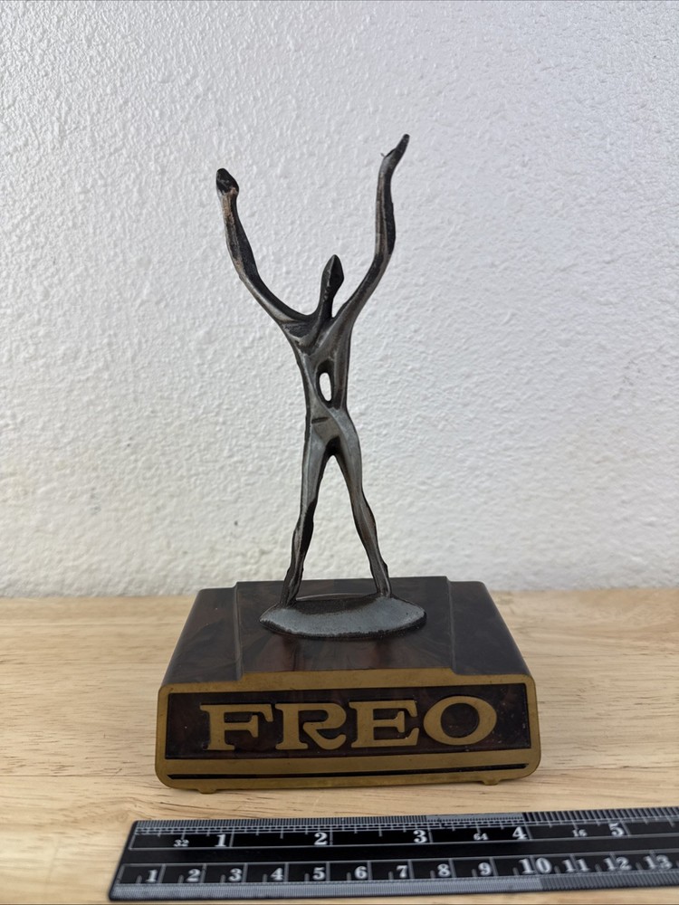 FREO Abstract Plastic Metal Pharmacy Display Antacid Mid Century Sculpture MCM