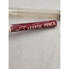Syptic Pencil Pharmaceutical With Case For Knicks Shaving Collect Rare Vintage