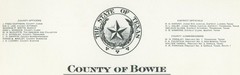 1942 TX Bowie County Health Letter Penicillin Table Parke Davis Doctor WWII Meds