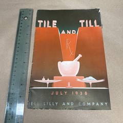Tile And Till Magazine Eli Lilly And Company July 1938 Indianapolis Indiana