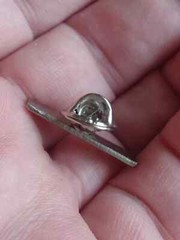 🔴SANDOZ Pharmaceuticals pin LSD Albert Hofmann Logo pin badge / second one🔴