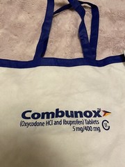 handled book bag Tote pharmaceutical Oxycodone memorabilia Promo Advertising