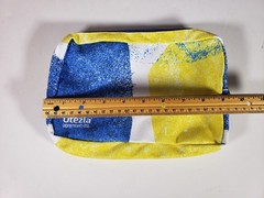 Otezla Medical Promo Zipper Bag/Pouch Yellow, Blue, and White Pharma Rep NEW